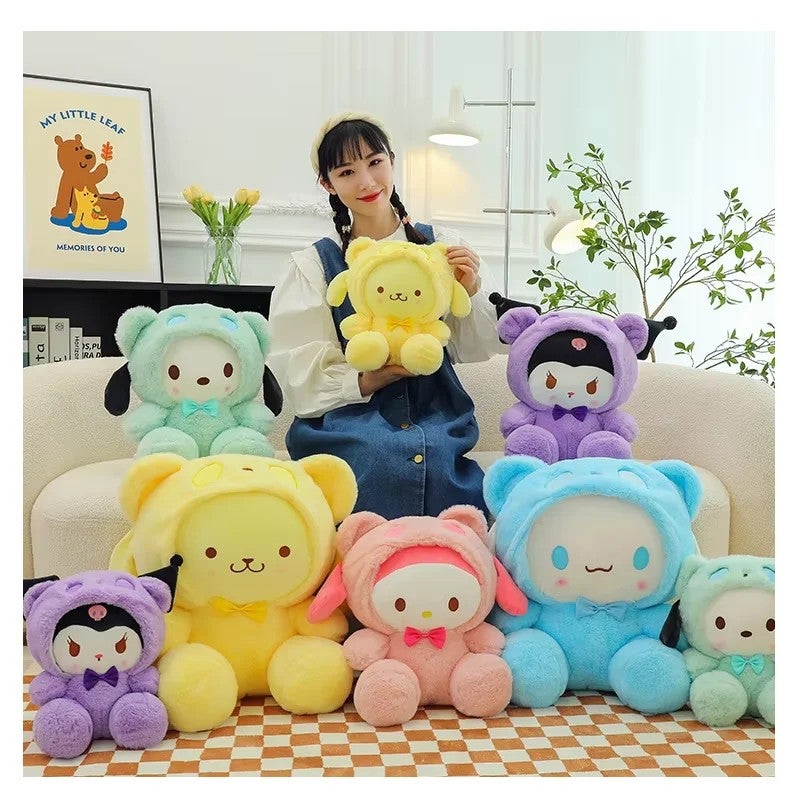 Y&D Cartoon Anime Soft Kawaii Dog Pillow Multi-Color Cute Change Pochacco PP Cotton Stuffed Animal Doll Plush Toy Gift for Anime - Image 2