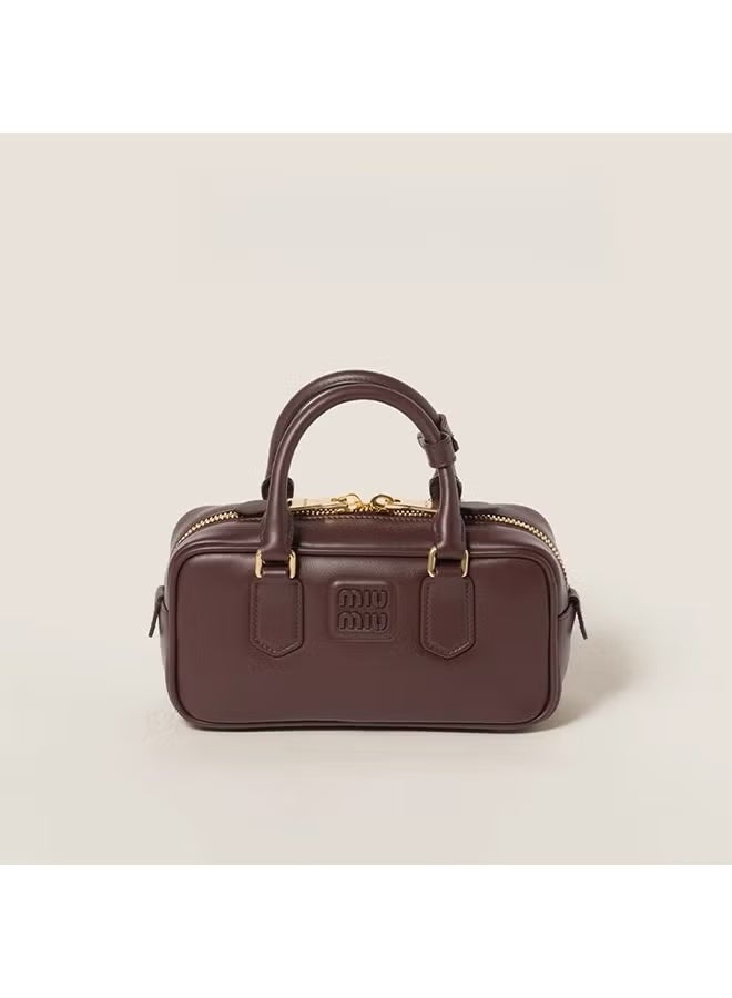 MIU Miu Women's Arcadie Leather Small Tote Crossbody Bag - Image 1