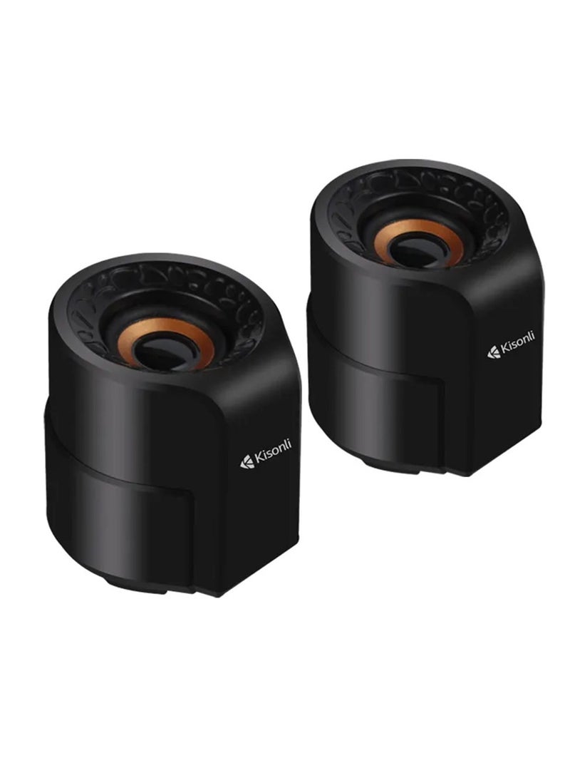 Kisonli computer speakers desktop portable outdoor mini speakers A-909  - Image 1