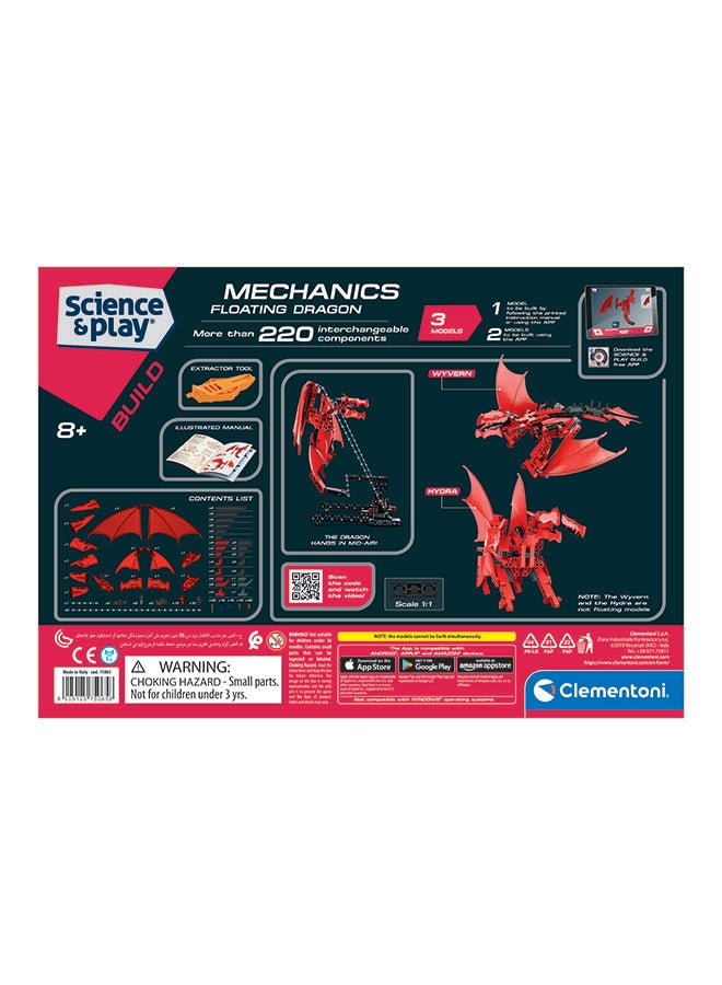 كلمينتوني لعبة كليمنتوني للعلوم واللعب - التنين العائم لمختبر الميكانيكا - للأعمار من 8 سنوات فما فوق - Image 5