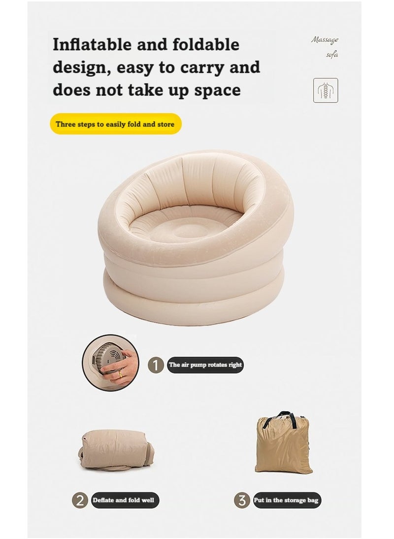 Naturehike Inflatable recliner with air pump, outdoor camping sofa recliner, indoor living room bedroom recliner sofa, recliner  - Image 3