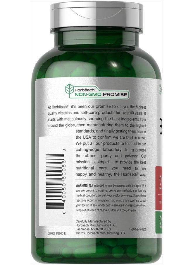 Horbaach - Beet Root Powder Capsules | 220 Pills | Herbal Extract | Non-GMO, Gluten Free Supplement - Image 1