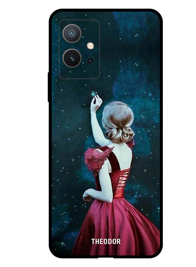 Theodor غطاء حماية لجهاز VIVO Y55 5G فتاة تلمس النجمة - Image 1
