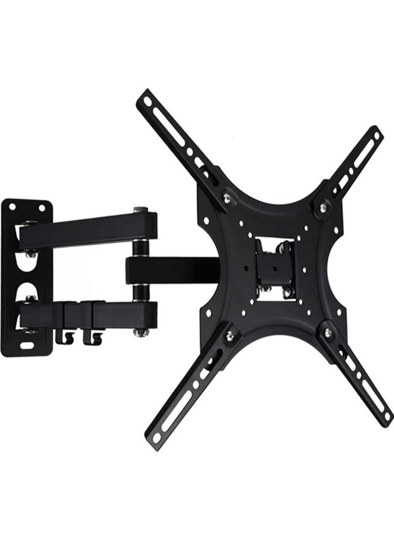 ELTRAZONE Tilt & Swivel TV Wall Mount - Heavy Duty Steel Bracket for 32-55" LED, LCD, Flat & Curved TVs, 70 lbs Capacity, VESA 400x400, RM-400  - Image 1