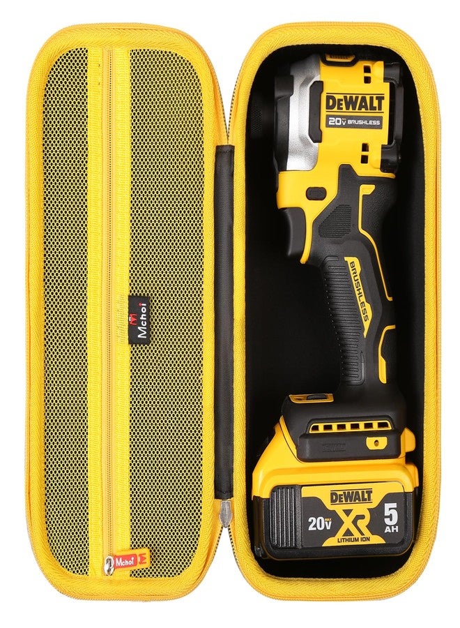 Mchoi Hard Case Suitable for DEWALT DCF850B/ DCF860B/ DCF870B 20V Cordless Brushless Compact 1/4'' Impact Driver, Case Only - Image 1