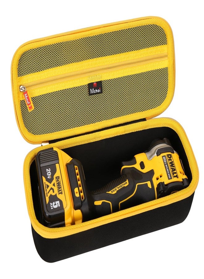 Mchoi Hard Case Suitable for DEWALT DCF850B/ DCF860B/ DCF870B 20V Cordless Brushless Compact 1/4'' Impact Driver, Case Only - Image 2