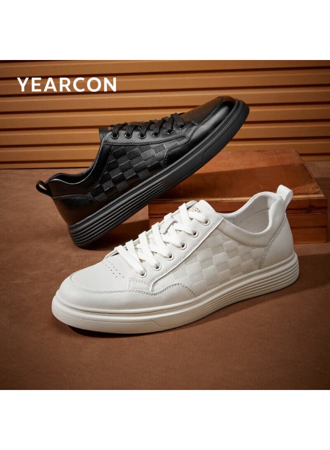 YEARCON Yierkang Men's Comfortable Casual Shoes Fashionable And Simple Sneakers 96617w Black Size 41 - Image 3