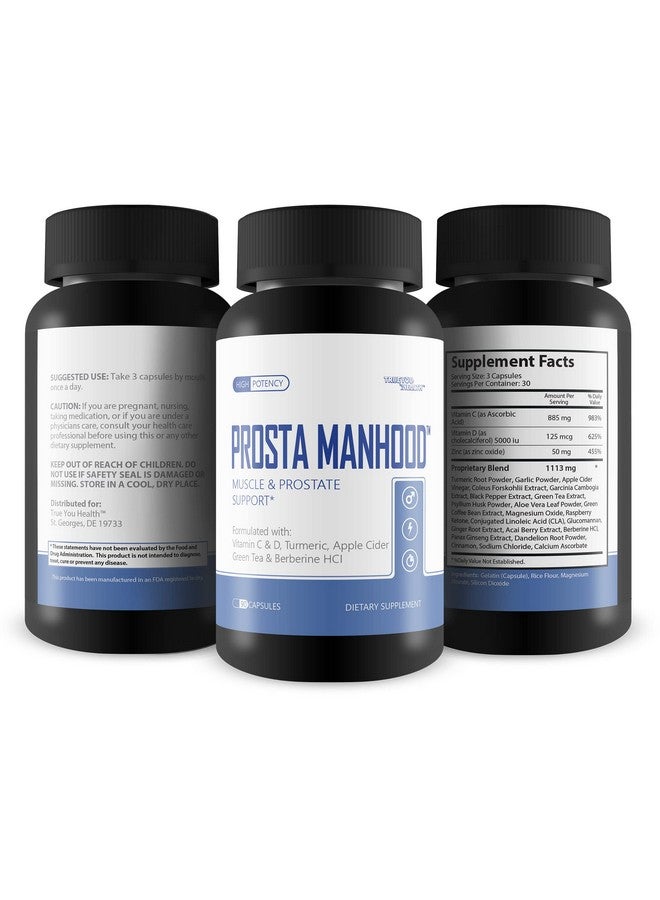PROSTA Manhood - All-in-One Prostate Support - Promote Prostate Health - Support Blood Flow, Kidney Health, Normal Prostate Size - Promote Healthy Prostate Function - Additional Immune Health Support - Image 4