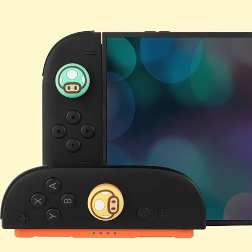 TIKOdirect Thumb Grip Caps for Nintendo Switch 2 / Switch 2 Pro Controller, 4PCS Kawaii Cute Joystick Cap Grip Soft Silicone Joycon Button Cover Switch 2 Accessories, Red - Image 5