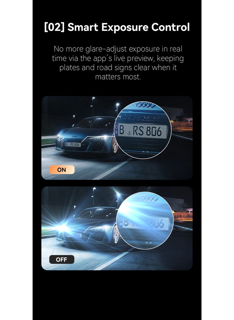 DDPAI Z90 Master Dual Dash Cam 4K + 4K | Dual Sony STARVIS 2 IMX678 | 64GB eMMC | 4G Supported | GPS | 5GHz WiFi | ADAS 2.0 | Supercapacitor | 24/7 Parking Mode - Image 5