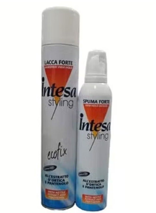 INTESA Hair Styling Spray 500ml with Foam 300ml