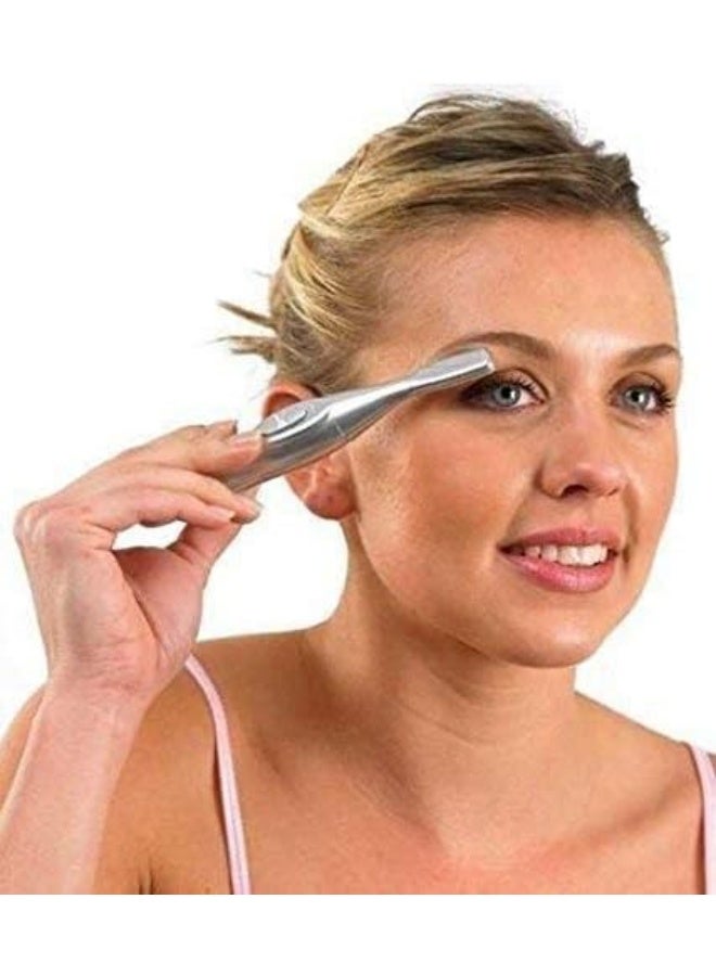 شريفي إمبيكس مزيل الشعر ومشذب الشعر الملكي بدون ألم للنساء (فضي) - Image 1