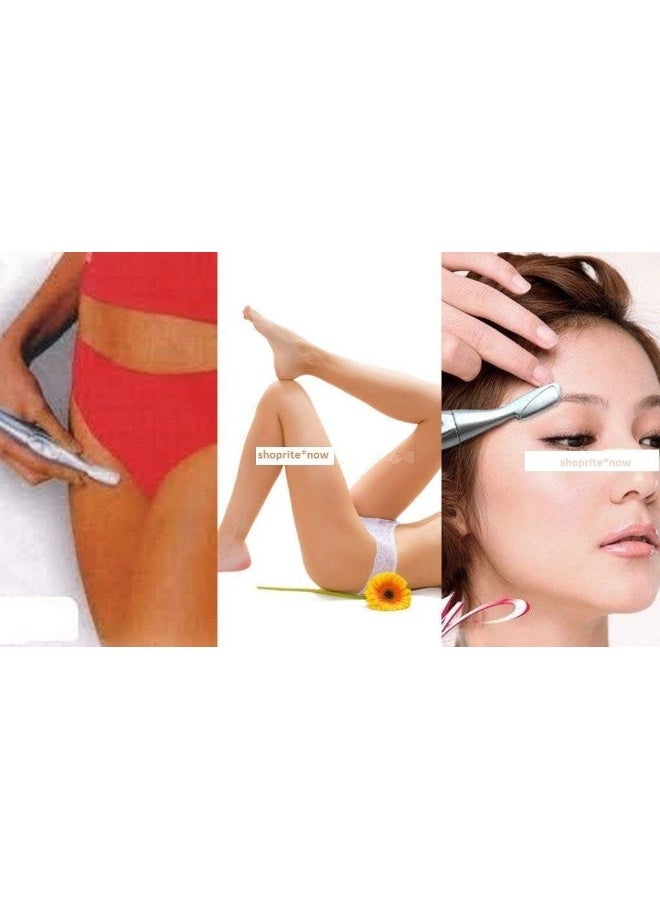 شريفي إمبيكس مزيل الشعر ومشذب الشعر الملكي بدون ألم للنساء (فضي) - Image 5