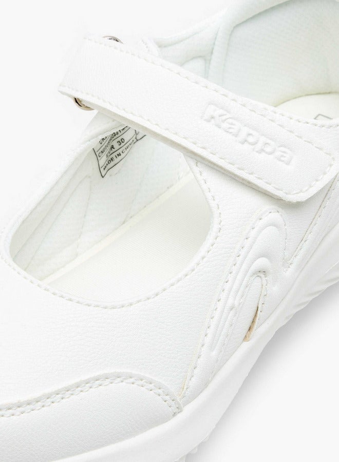 Kappa Girls' Panelled Mary Jane School Shoes with Hook and Loop Closure  - Image 4