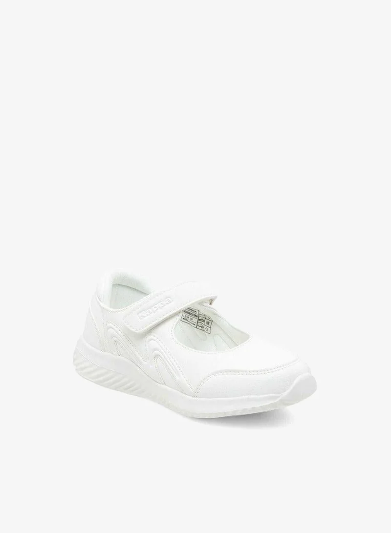 كابا حذاء ماري جين بناتي مدرسي بشريط لاصق