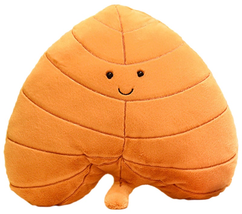 TONGSONG Soft Plush Green Leaf Pillow Stuffed Green Leaf Animal Plush Toy Green Leaf Plushies Home Decor for Lover in Birthday and Holiday  16 Inch - Image 1