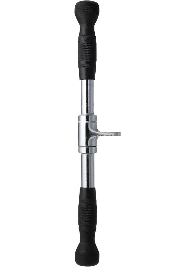 CAP Barbell CAP Barbell Deluxe Straight Bar Cable Attachment with Rubber Handgrips, 20"  - Image 5