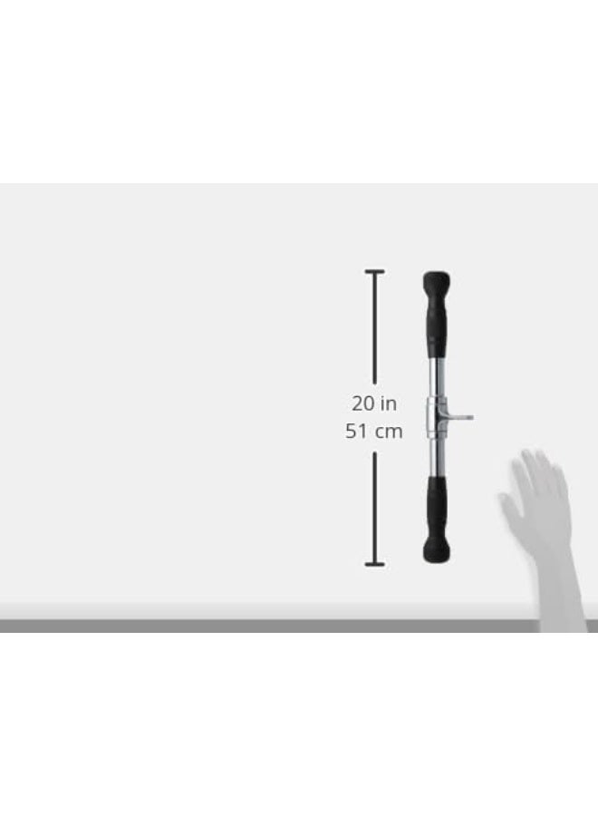 CAP Barbell CAP Barbell Deluxe Straight Bar Cable Attachment with Rubber Handgrips, 20"  - Image 2