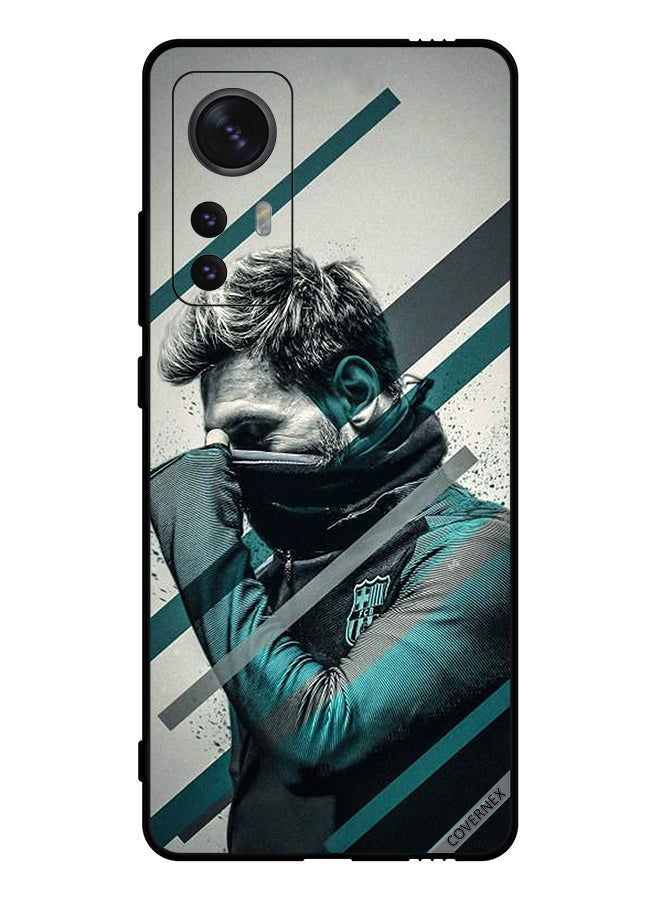 Covernex Protective Case Cover For Xiaomi 12X Messi Hiding Face - Image 1