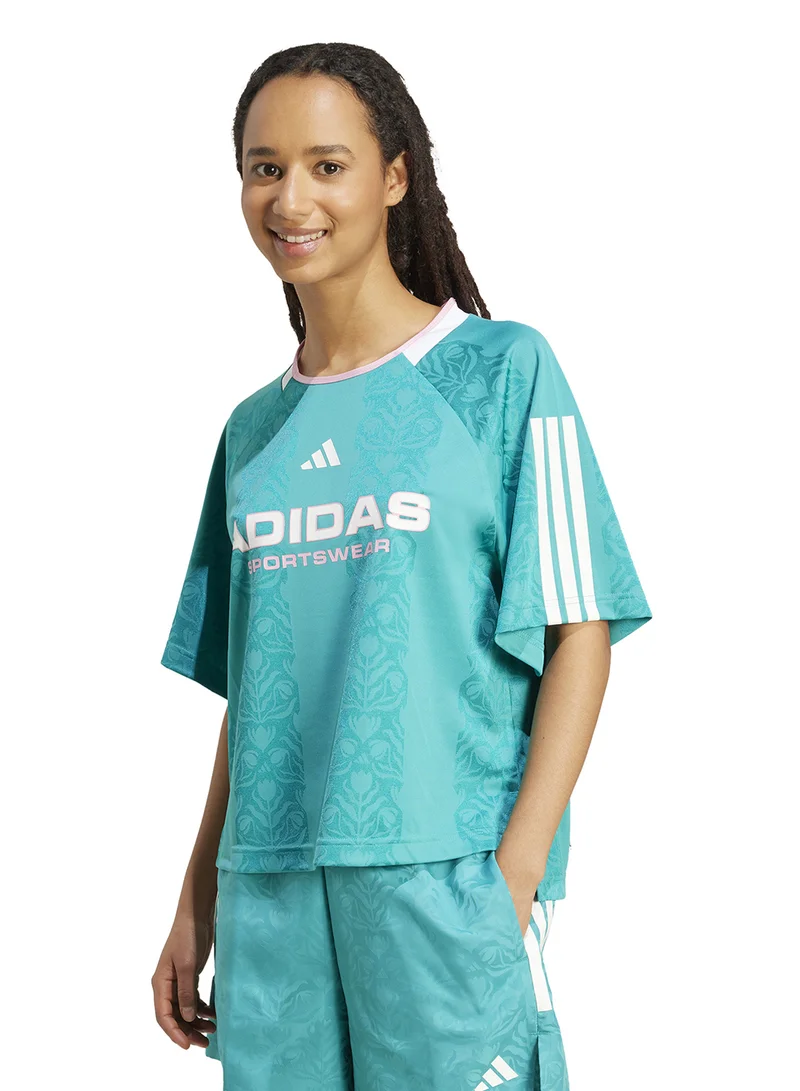 Adidas Tiro X Common Goal Jacquard T-Shirt