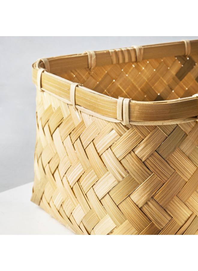 Zaboon Basket, Bamboo, 18X25X14 Cm - Image 2