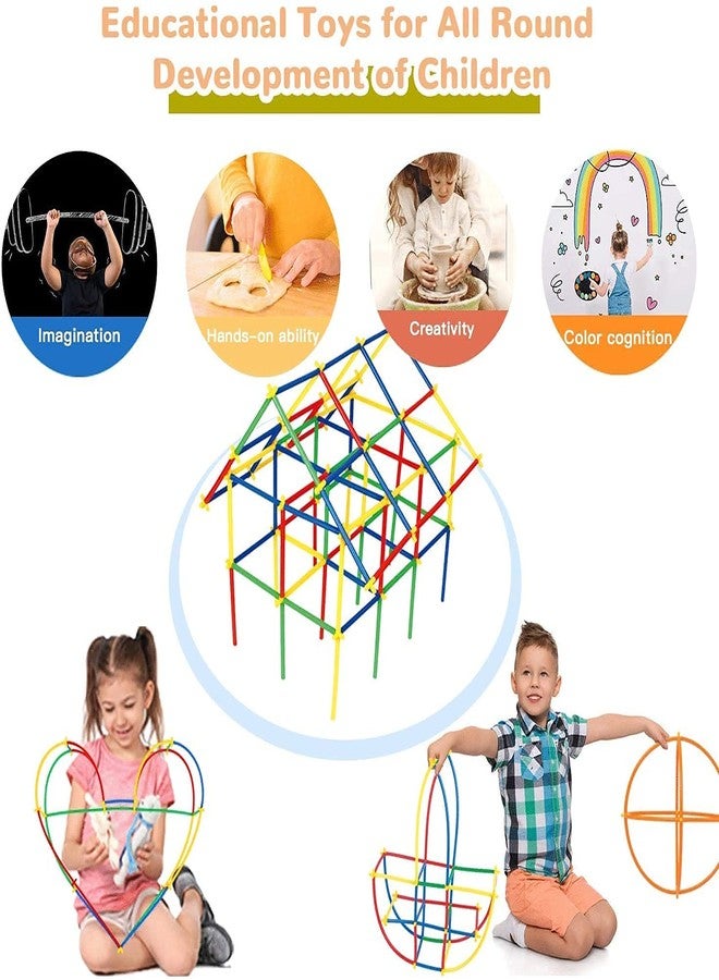 Quasar Educational Building Blocks Smart Stick with Different Shape Game Set for Kids Smart Sticks Best Fun Toys for Kids Return Gift - Multicolor - Image 4