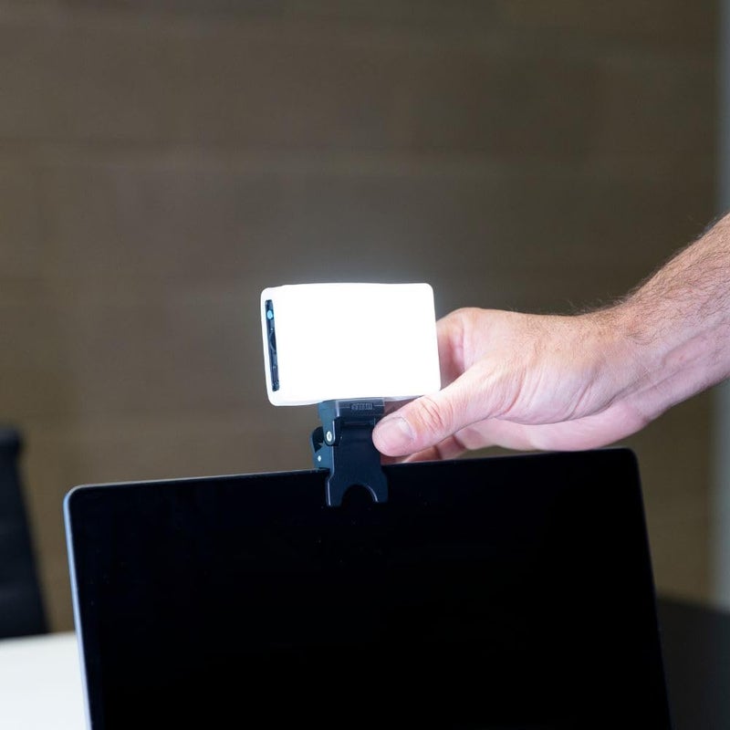 Lume Cube Video Conference Lighting Kit | Live Streaming, Video Conferencing, Remote Working | Lighting Accessory for Laptop, Adjustable Brightness and Color Temperature, Computer Mount Included - Image 4