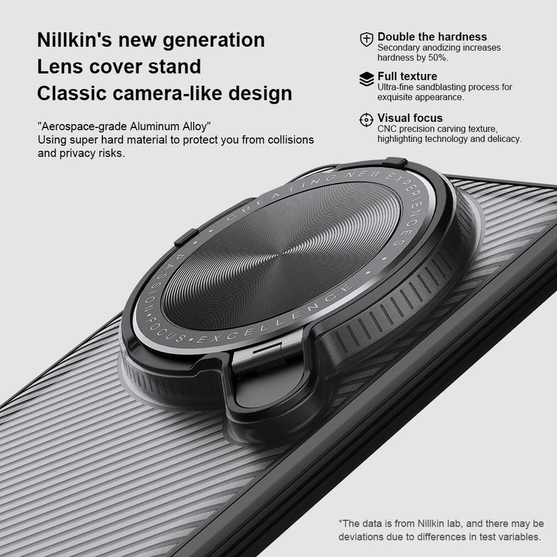 Nillkin For Vivo X200 Ultra Camshield Prop Translucent Pc Phone Case(Black) - Image 5