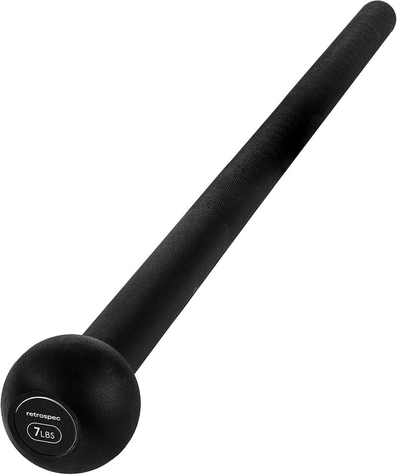 Retrospec Revolve Steel Macebell for Strength Training, Rehabilitation, Stretching, Conditioning and Rotational Training - 5, 7, 10, 15, 20, 30lb Options for Women & Men - Image 1