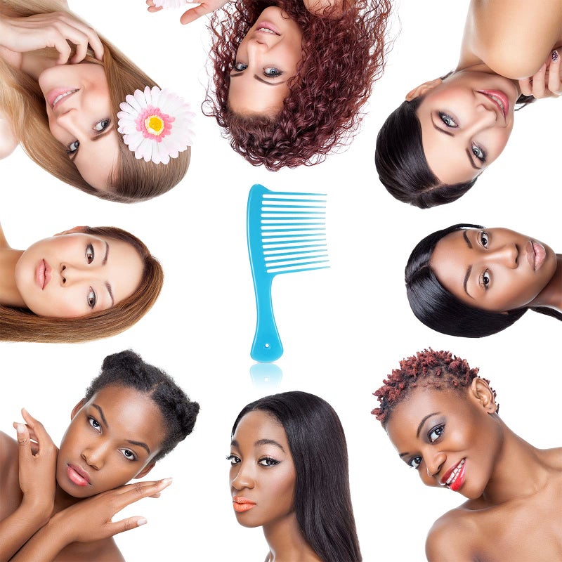 Romooa 3 Pieces Wide Tooth Comb Jumbo Rake Comb, Detangler Salon Shampoo for Long, Curly and 4c Hair - Image 5