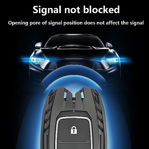 SLAKNOK for Hyundai Key Fob Cover with Keychain,Stylish and Durable Zinc Alloy Protection Key Case Compatible with 2019 2020 2021 2022 2023 Elantra Palisade Kona Santa Remote Key shell Accessories - Image 5