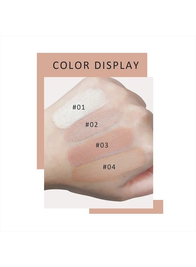 Ownest Mushroom Head Air Cushion BB Cream, Concealer Lasting Nude Makeup Moisturizing Pigment CC Liquid Foundation, Even Skin Tone Makeup Base Primer-Natural  - Image 5