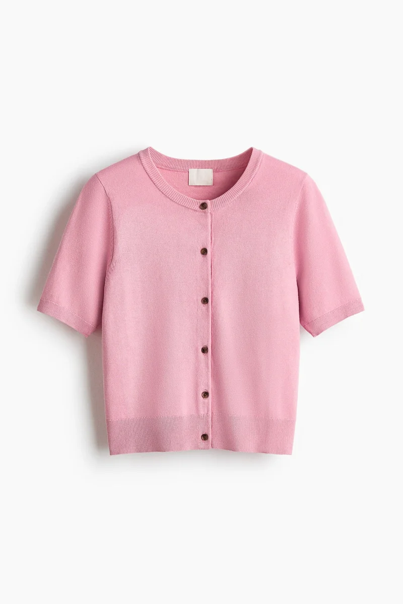 H&M  Short-sleeved cardigan for Women | Best Price UAE