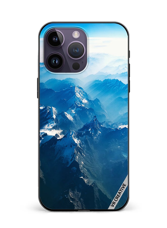 VR CREATIVE Protective Case Cover For Apple iPhone 15 Pro Everest Design Multicolour - Image 1
