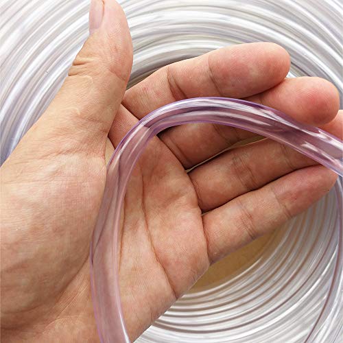 Yesallwas 5/16 Inch(8mm) ID x 3/8 Inch(10mm) OD PVC Clear Vinyl Tubing Hose Pipe PVC Hose, Lightweight Plastic Tubing, 9.8Foot Length - Image 4