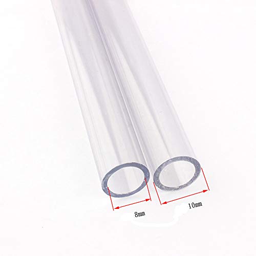Yesallwas 5/16 Inch(8mm) ID x 3/8 Inch(10mm) OD PVC Clear Vinyl Tubing Hose Pipe PVC Hose, Lightweight Plastic Tubing, 9.8Foot Length - Image 3