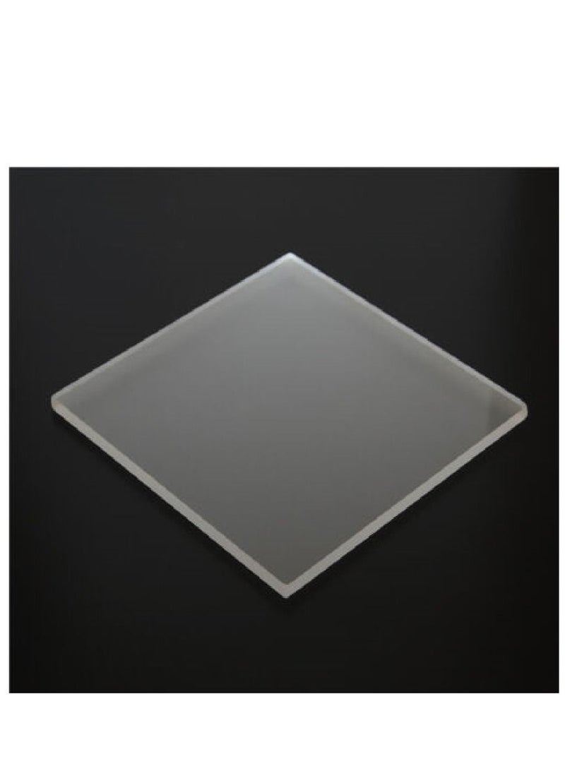 DLS Winter melon white Acrylic Sheet 2 mm 12"x 12" - Image 2