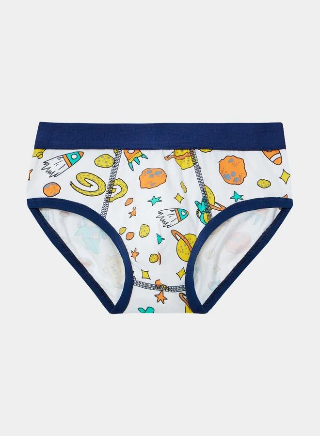 Styli Styli Pack of 4 - Printed Assorted Briefs