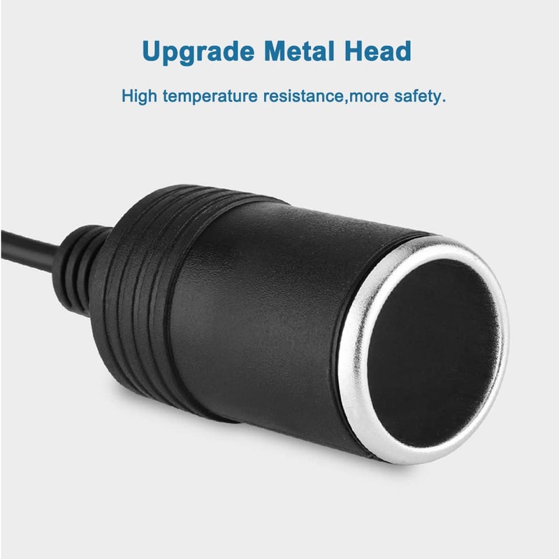 THYNING 12V/5A 60W AC to DC Converter,Car Outlet 110-240V to Cigarette Lighter Power AdapterFit for Car Inflator,Car Diffuser, RV Refrigerator,Vacuum Cleaner Car Electronic Devices Under 60W (60W) - Image 4