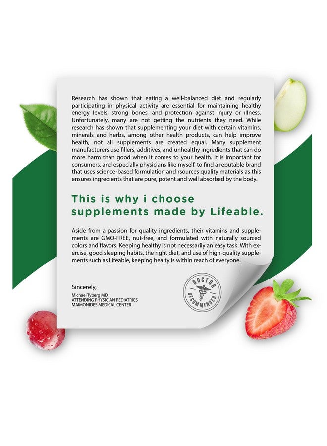 Lifeable Cranberry Gummies for Kids | 25000 mg Equivalency | Great Tasting Cranberry Supplement | for Urinary Tract Health, Bladder & Digestive Support | Vegan and Non GMO Cranberries | 60 Count - Image 5