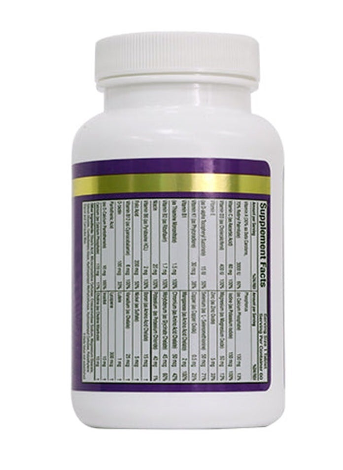 Natural Fervor - Megaton Women 50 plus Super Multivitamin 60 Tablets - Image 1