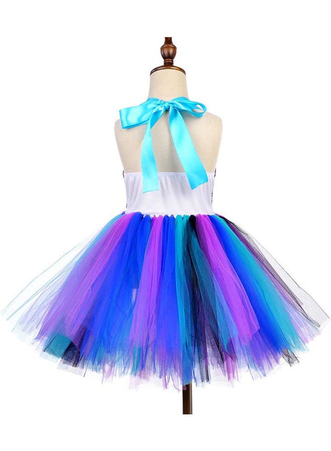 YelaJoy Girl Mermaid Dress Led Illuminated Mermaid Figure Dressing Gift Princess Dress Birthday Gift 9-10 Years Old XXL - Image 4