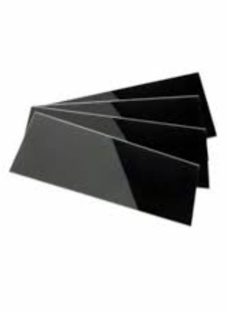 KNP KNP Glass Welding Lens (Black) is designed to offer robust protection against intense light and UV radiation during welding.  - Image 1