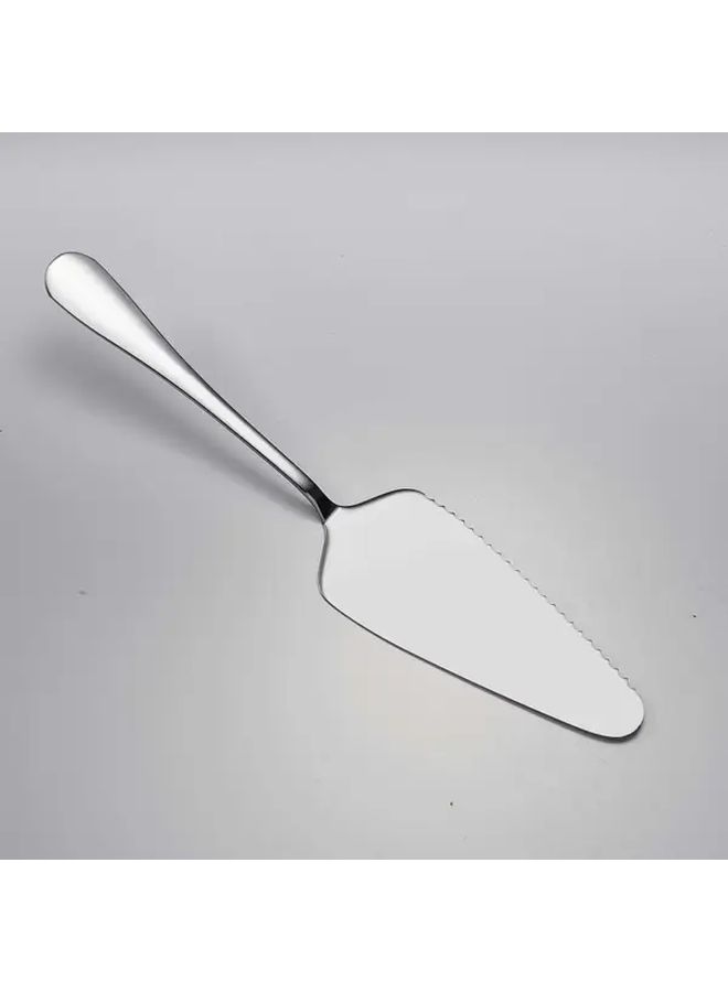 Silvery 410 Stainless Steel Cake Tray Pizza Peel Triangular Slicing Tool - Image 3
