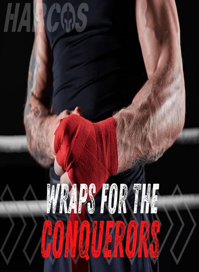 Harcos Breathable Boxing Hand Wrap Inner Gloves Elasticated Thumb Loop Bandages,Men Women Mitts Straps Wrist Protection Muay Thai (Black, 108 Inches (2.75 Meter)) - Image 5