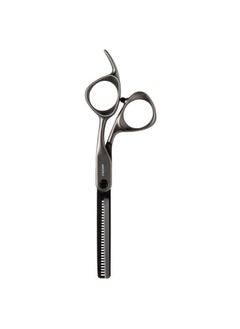 Fromm Invent 5.75" 28 Tooth Thinning Shears for Haircutting Wet and Dry Hair, Polished Silver Japanese Steel Scissors with Semi-Convex Blades and Microserrated Thinning Teeth  - Image 1