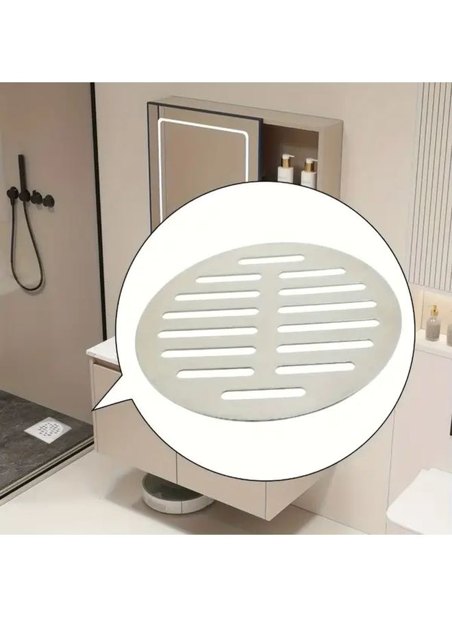2pcs Stainless Steel Round Floor Drain Covers 5 Inch Odor Proof Mesh - Image 5