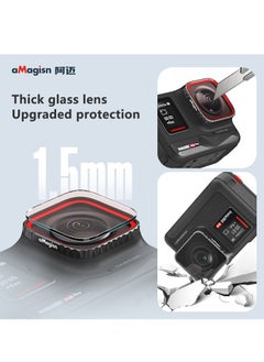 aMagisn ND Filter Set Compatible with Insta360 Ace Pro, ND8 ND16 ND32 ND64,4 Pack Action Camera Accessories Polarizer Neutral Density Filters with Multi Coated Optical Glass & Slim Aluminum Frame  - Image 4