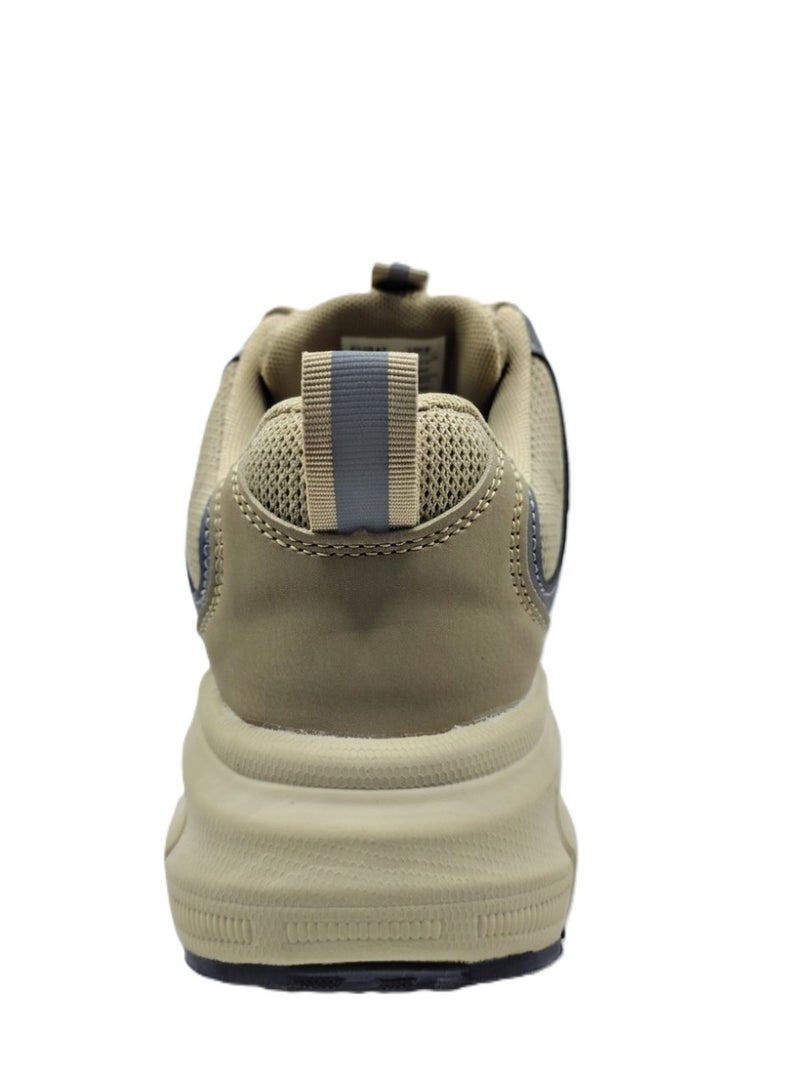 Workland Non-Metal Safety Shoes SBP Composite Toe Anti-Slip Oil Resistant Work Shoes (Beige color) - Image 3