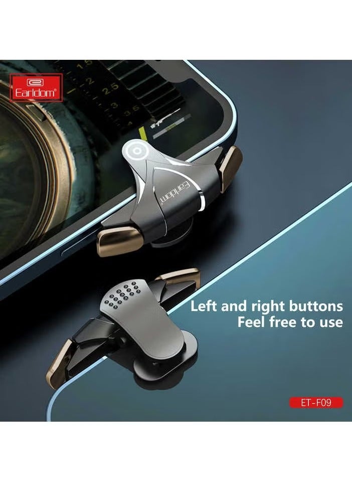 Earldom Finger Trigger Mobile Game Fast Shoots Universal Trigger Game Controller for Mobile – Plug and Play, High-Precision Gamepad for Gamers – Compatible with iPhones and Android Devices – Easy Setup, Responsive Triggers, Perfect for Gaming Enthusiasts, Model F09 - Image 2